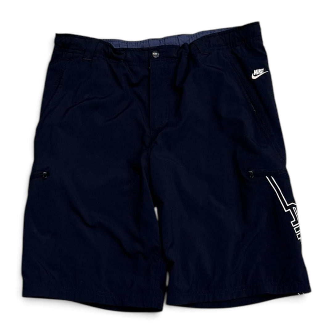 00's Vintage Nike Air Navy Cargo Sport Shorts