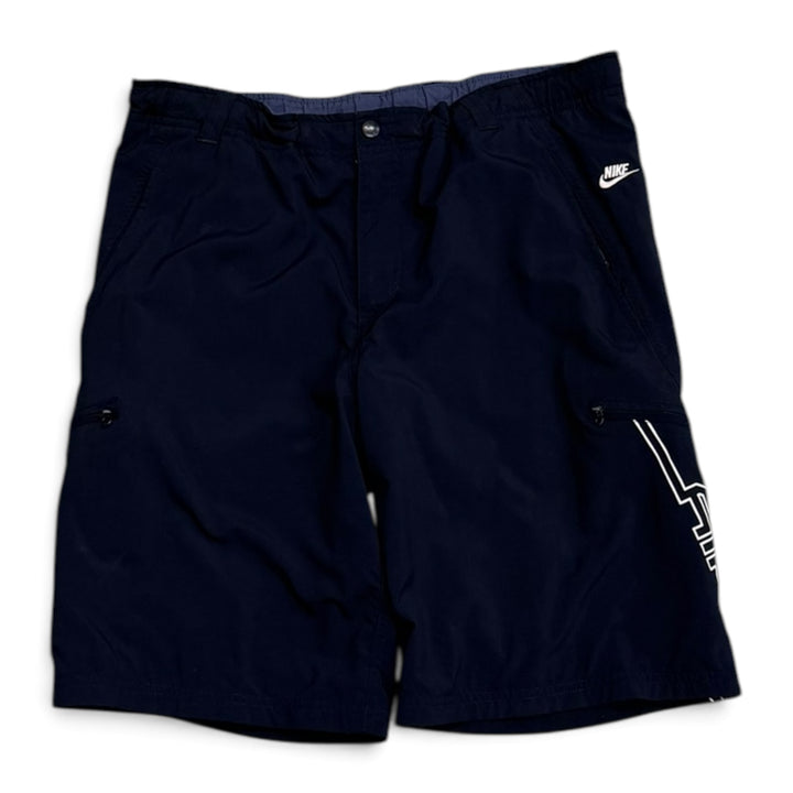 00's Vintage Nike Air Navy Cargo Sport Shorts