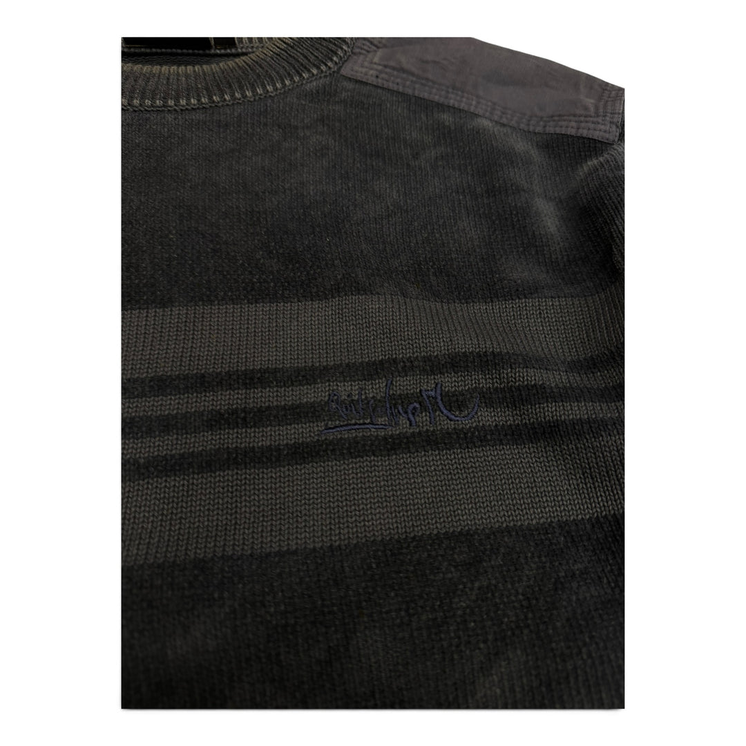 Vintage Quicksilver Crew Neck Jumper Blue (M)