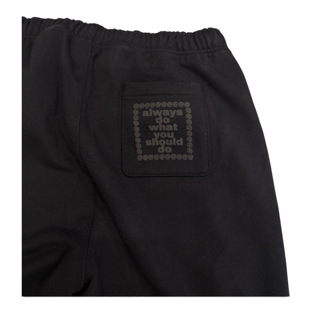 Stussy x Always Do What You Should Do Black Stack Sweatpants (L)