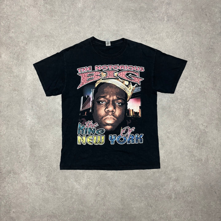 Vintage The Notorious BIG Black Graphic T-Shirt (L)