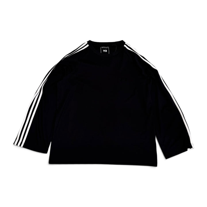 Adidas Y3 Long Sleeve Black T-shirt (M)