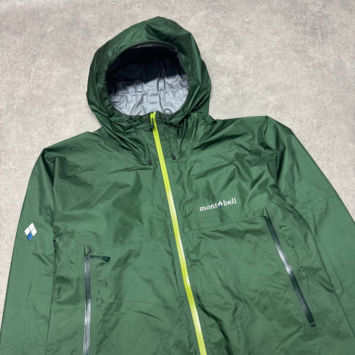 Montbell Green Hooded  Windbreaker (XL)