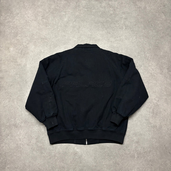Palace Black Heavy Canvas Bomber Jacket (L)