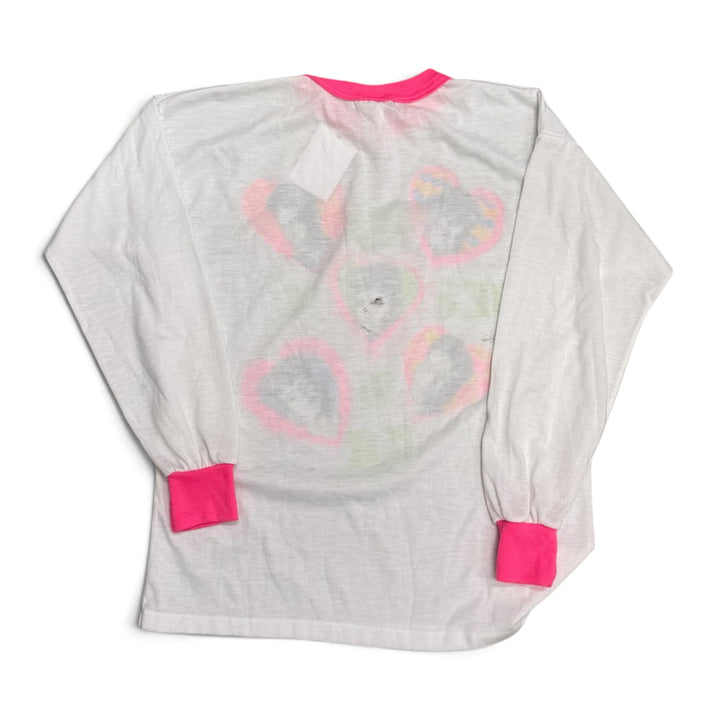 Vintage New Kids On The Block Long Sleeve T shirt White (XS)