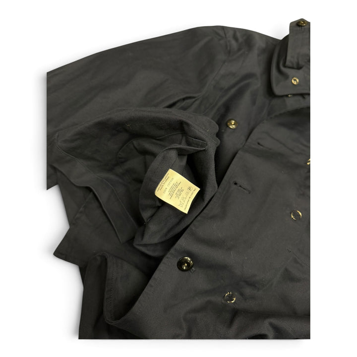 Vintage Jipijapa Button Up  Jacket Navy (L)