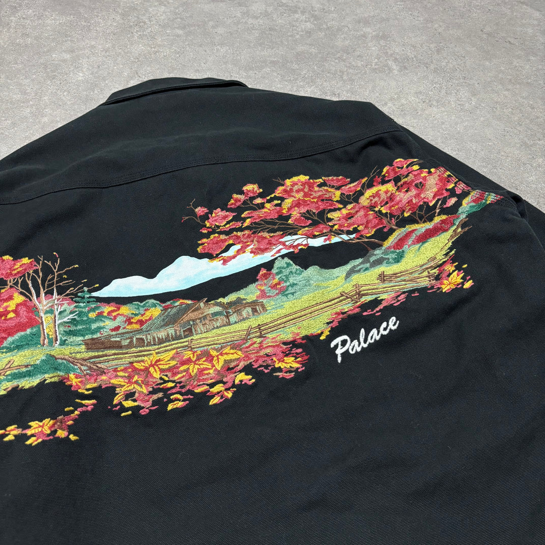 Palace Black Utility Fleece Jacket (L)
