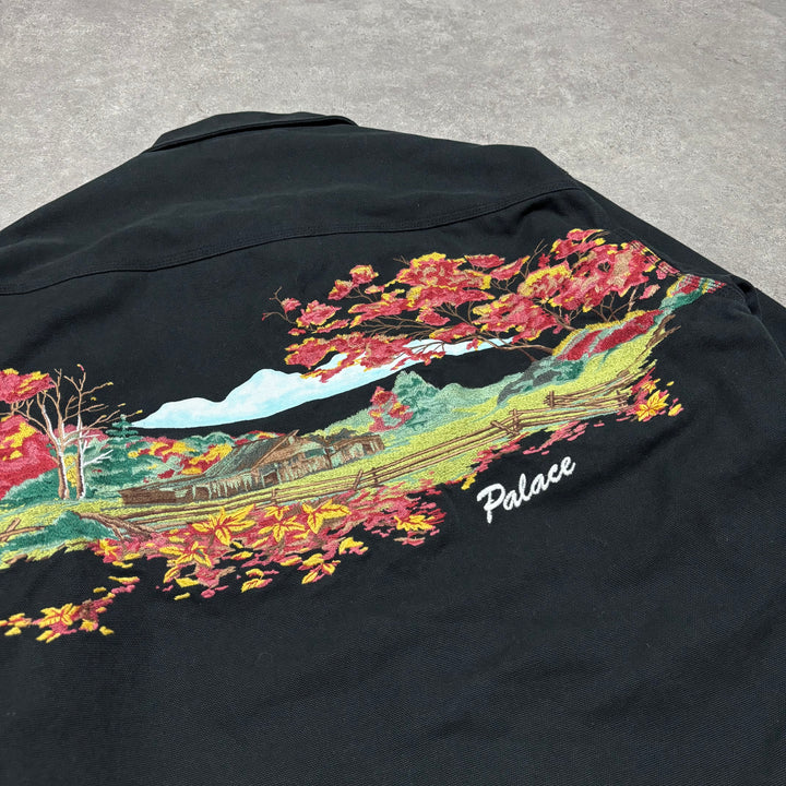 Palace Black Utility Fleece Jacket (L)