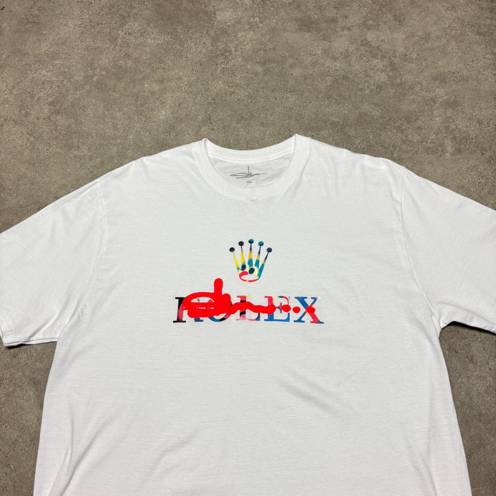 Rolex x Slawn White Graphic T-Shirt (XL)