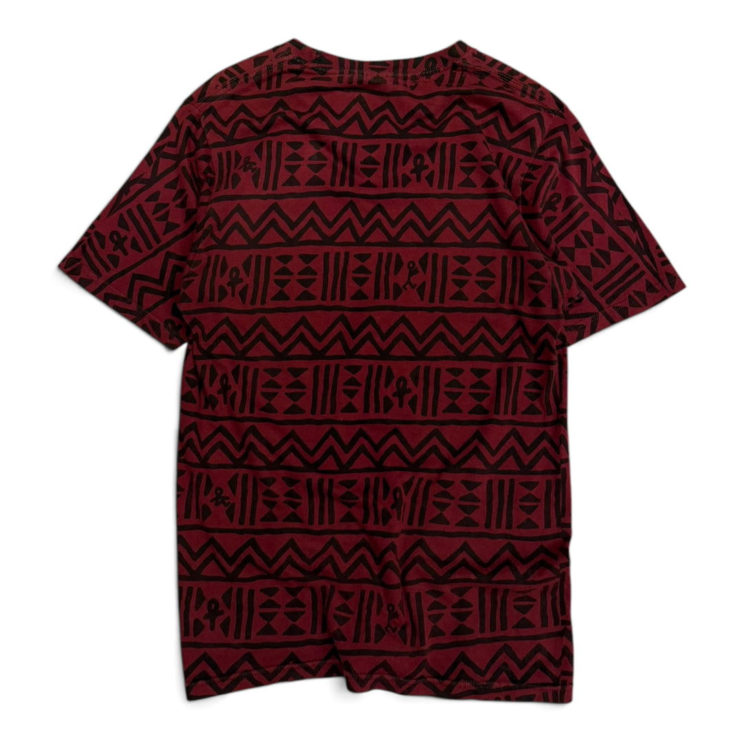 Stussy Tribe Called Quest Red Abstract T-Shirt (S)