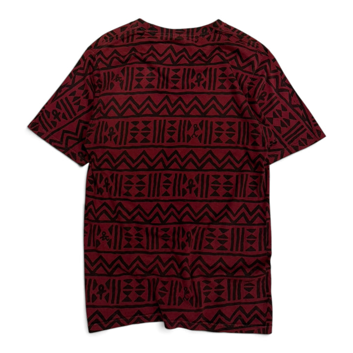 Stussy Tribe Called Quest Red Abstract T-Shirt (S)
