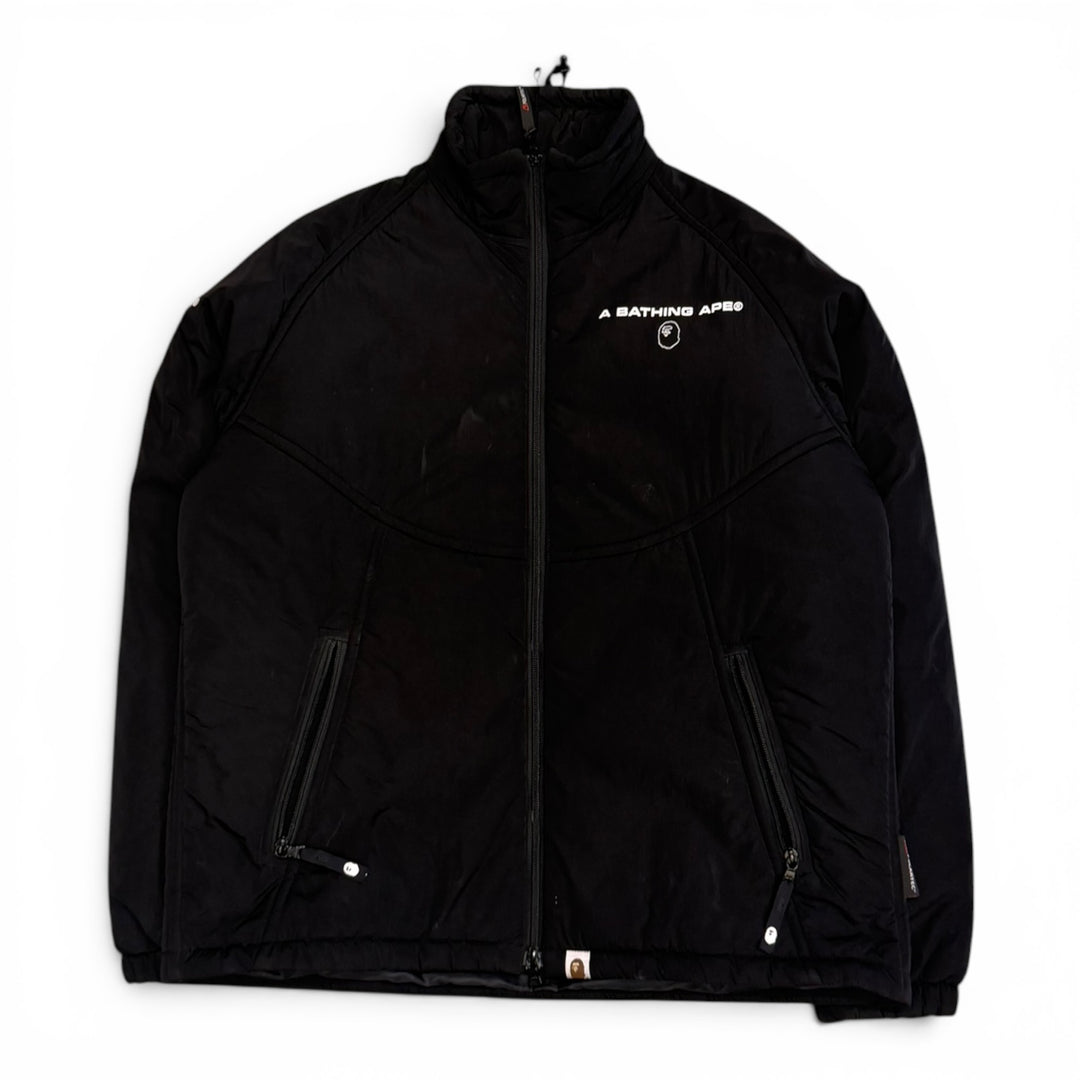 A Bathing Ape Puffer Jacket Black (M)