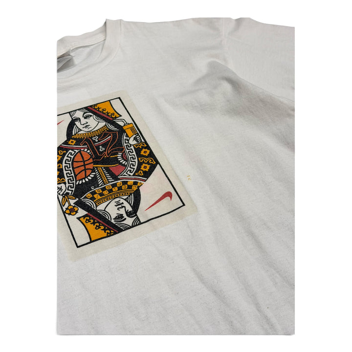Vintage Nike I am Queen Of This Court T shirt White (M)