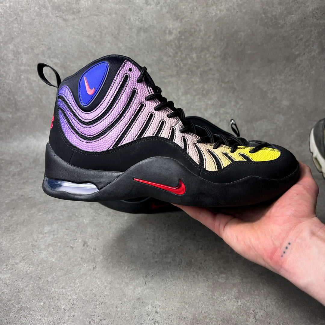 Supreme x Nike Air Bakin Black Gradient High Top Trainers (UK9)