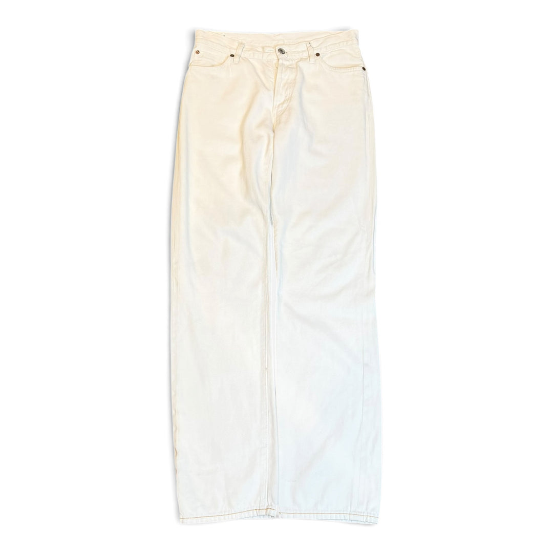 Vintage Evisu White Denim Trousers (30)