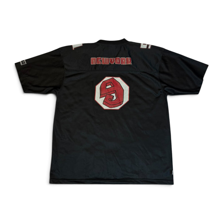 Vintage Caffeine Black American Football Jersey (L)