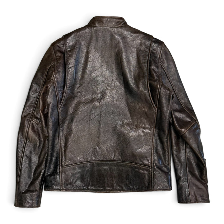 Master Supply Real Leather Jacket Brown (S)