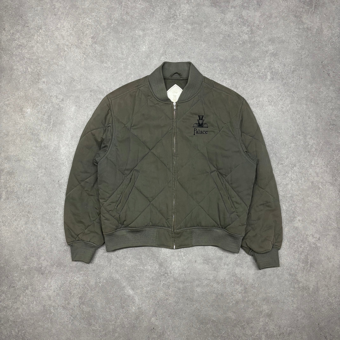 Palace Khaki Diamond Bomber Padded Jacket (L) – 212 Collective