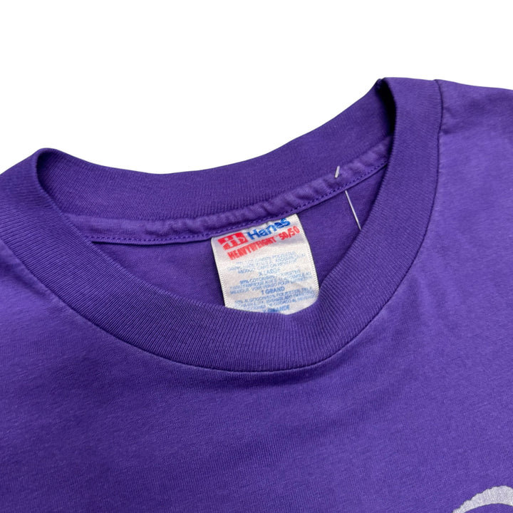 Vintage Kaiser Roll Purple Graphic T-Shirt (XL)