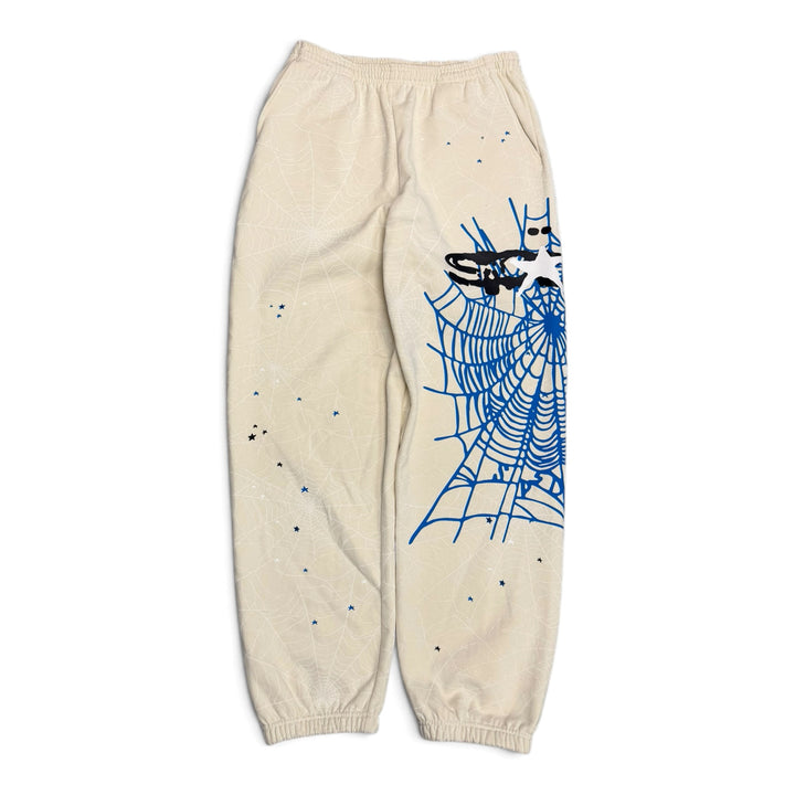 Spyder Cream Hoodie & Jogger Tracksuit Set (L)