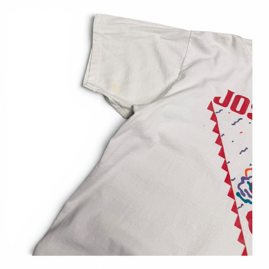 90's Vintage Jose Cuervo White Graphic T-Shirt (L)