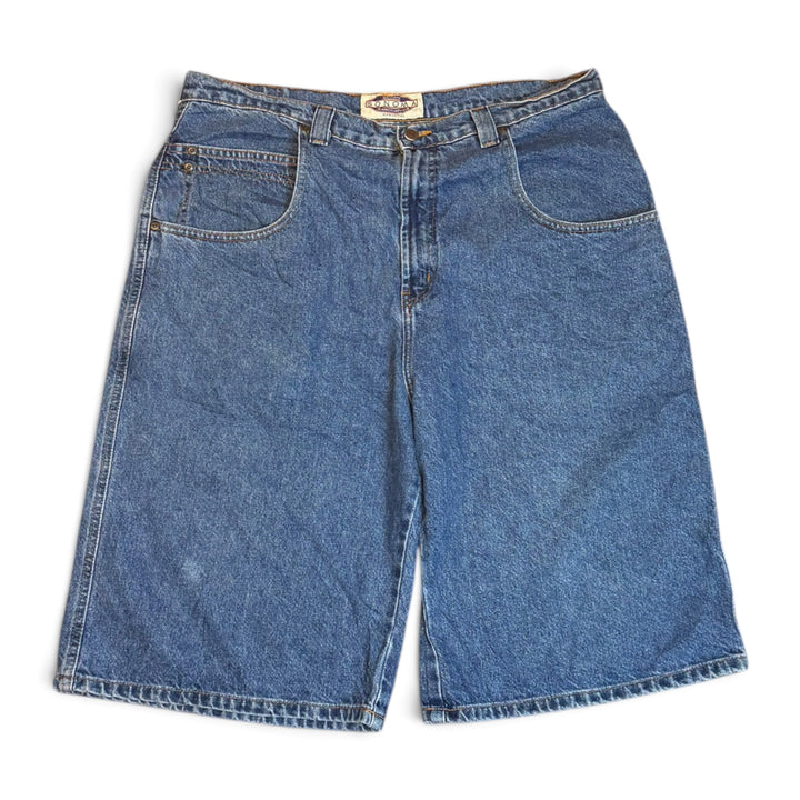 Vintage Sonoma Washed Blue Baggy Denim Shorts (36)