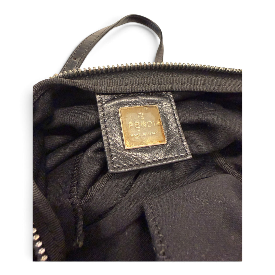 Fendi Mamma Baguette Handbag Black