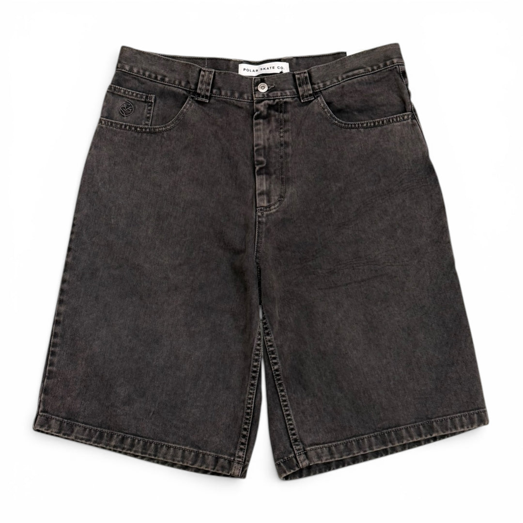 Big Boy Polar Skate Baggy Denim Short Grey (36")