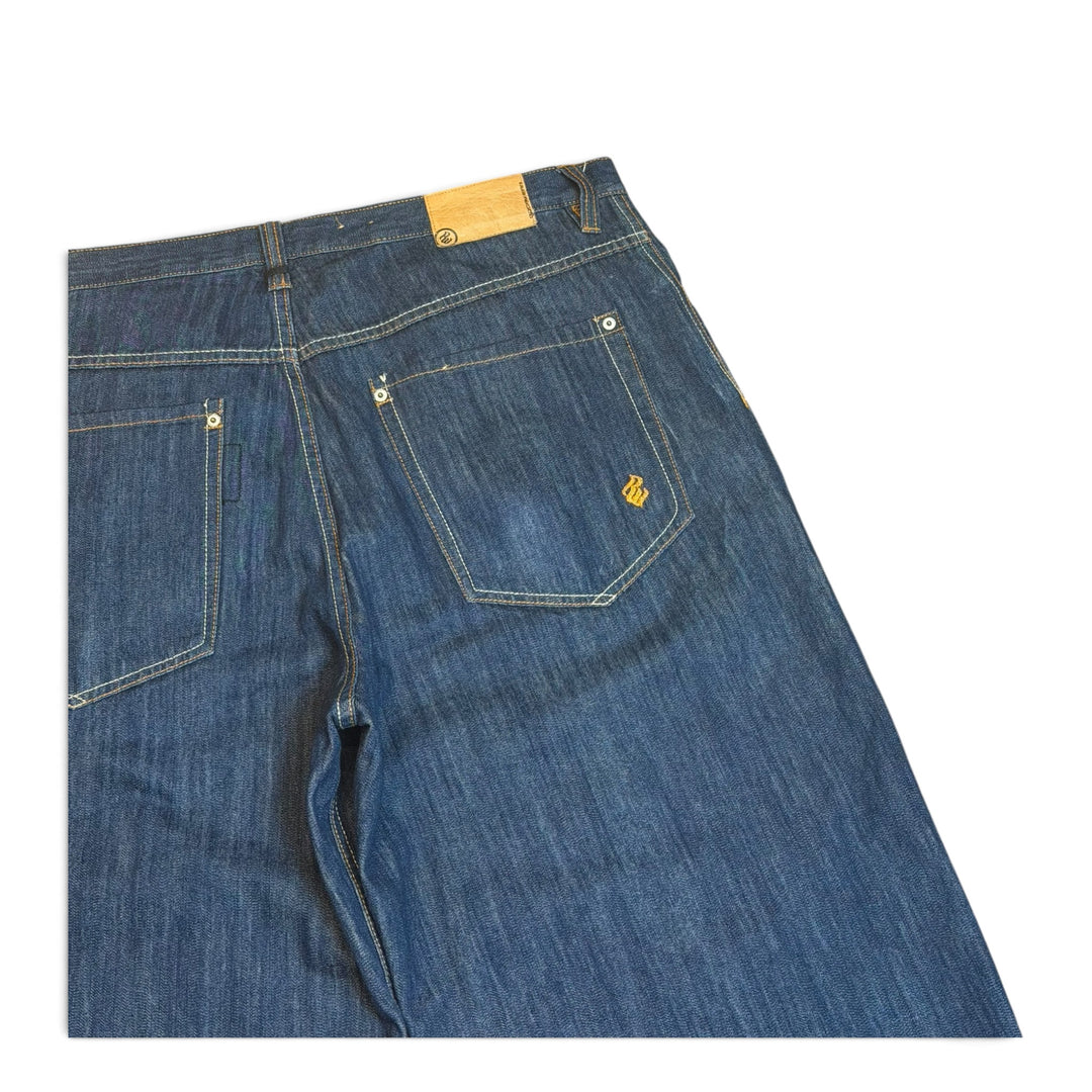 Vintage Rocawear Dark Blue Baggy Denim Shorts (38)