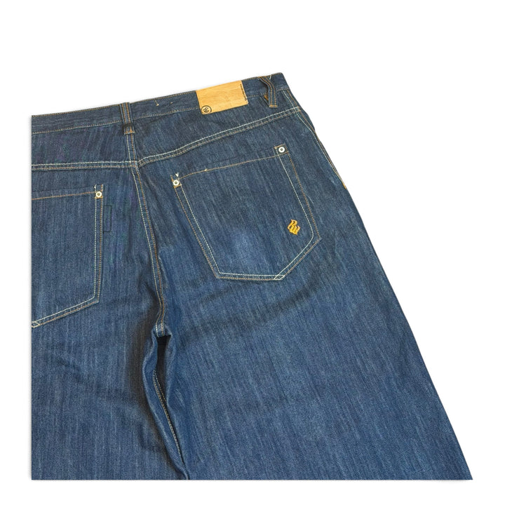 Vintage Rocawear Dark Blue Baggy Denim Shorts (38)
