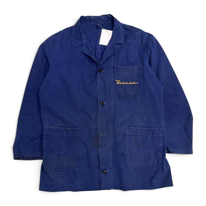 Vintage Distressed Blue French Chore Jacket (L)