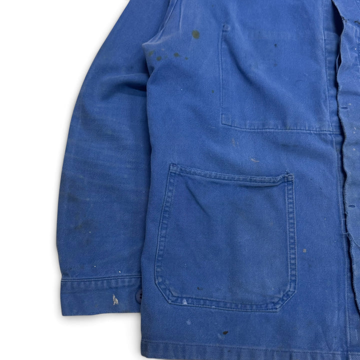 Vintage French Chore Jacket Blue (L)