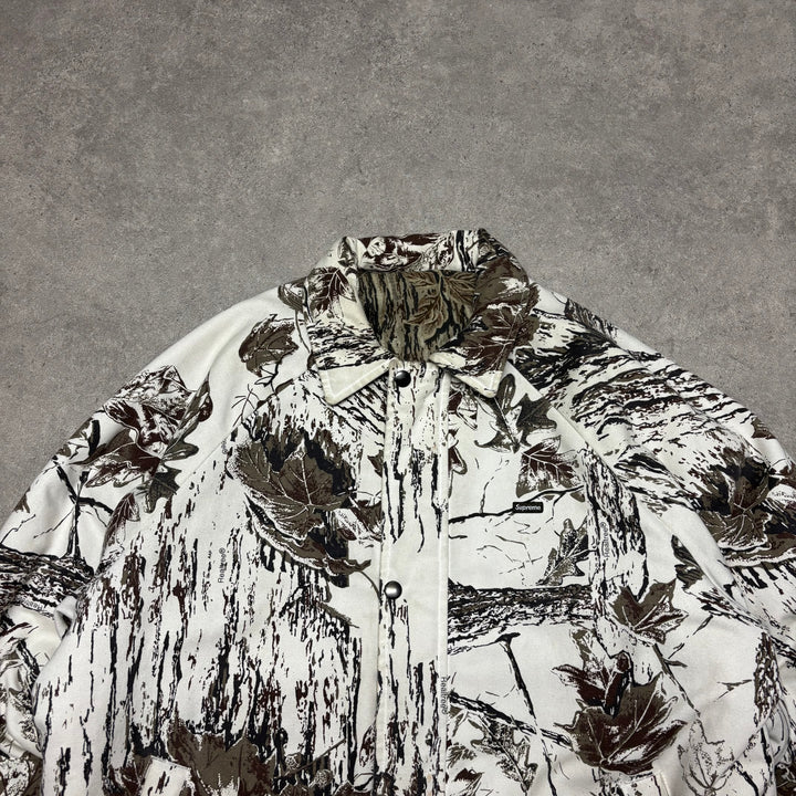 Supreme Real Tree Camo Reversible Padded Jacket (M)