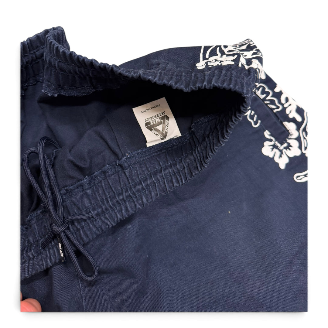 Palace Navy Hawaiian Shorts (XL)