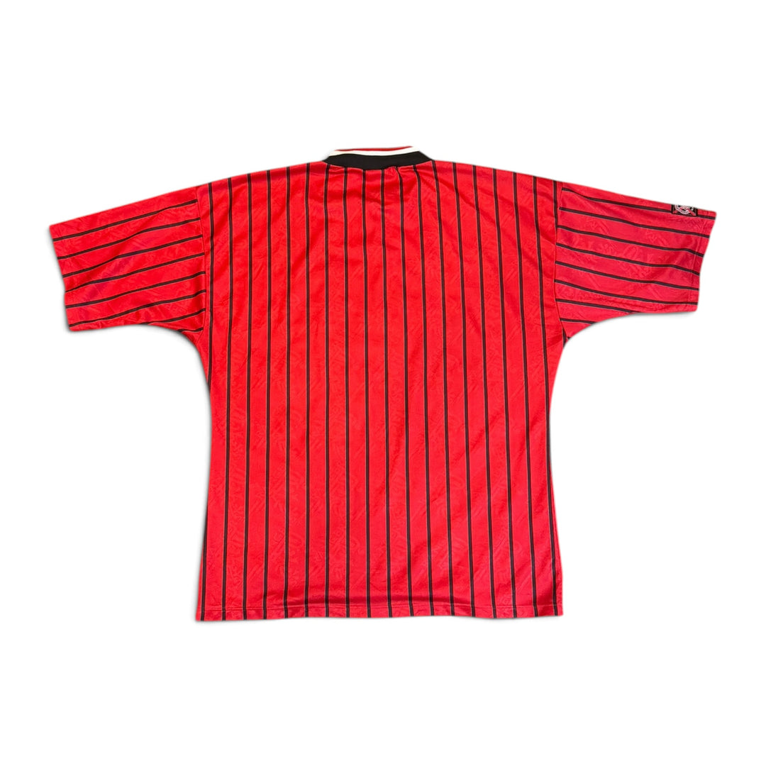 94' Vintage Adidas Rangers Red Away Football Top (L)
