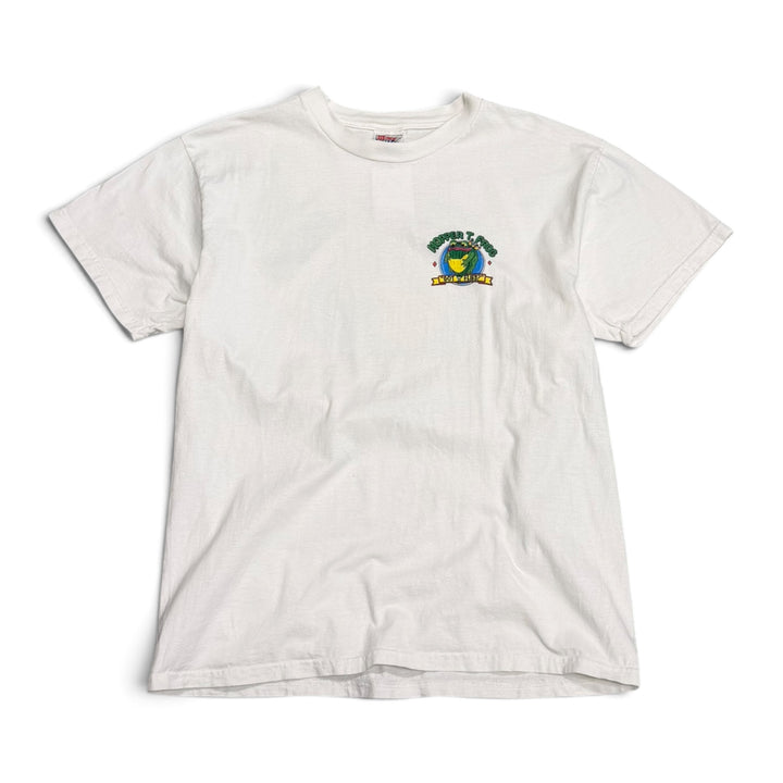 Vintage 90's Hopper T- Frog Graphic T shirt White (L)