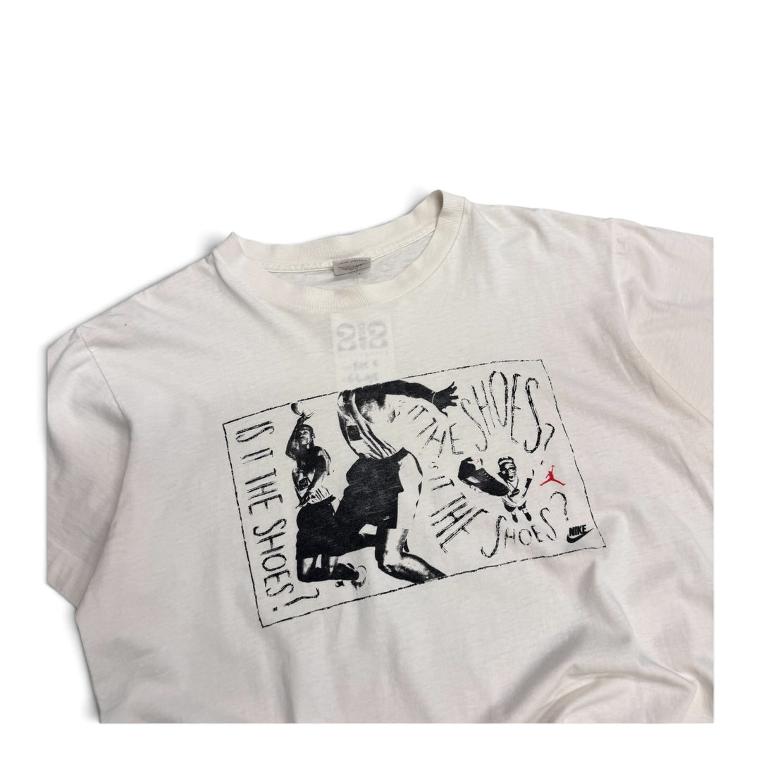 Vintage Nike Is The Shoes Graphic T shirt White (S)