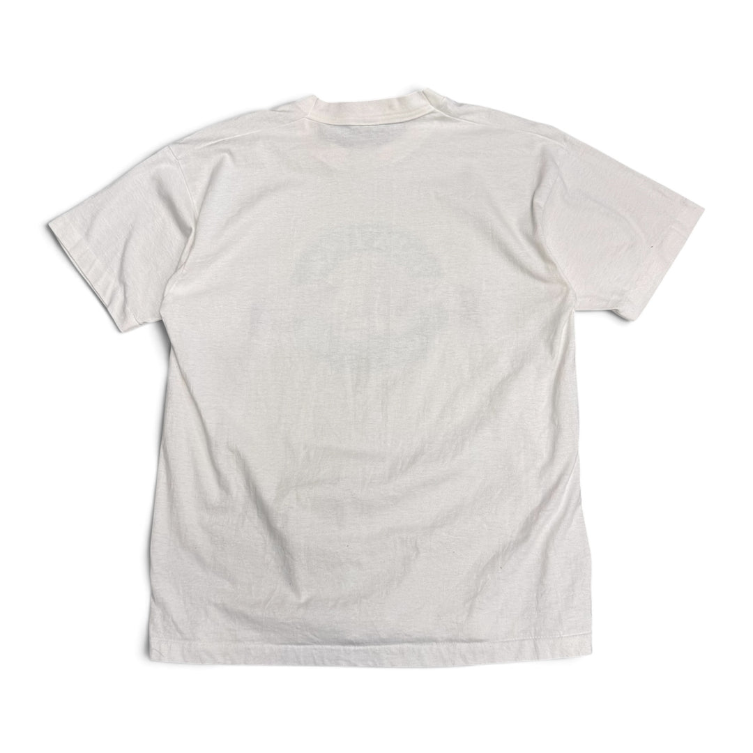 Vintage 90's Lady Luck Casino Graphic T shirt White (L)