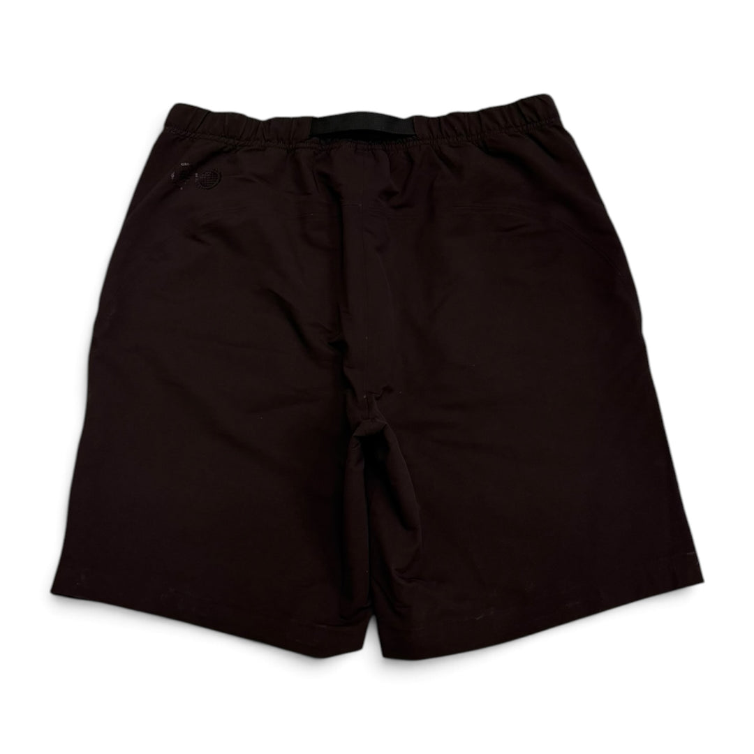 Purple Mountain Observatory Dark Purple Tech Shorts (L)