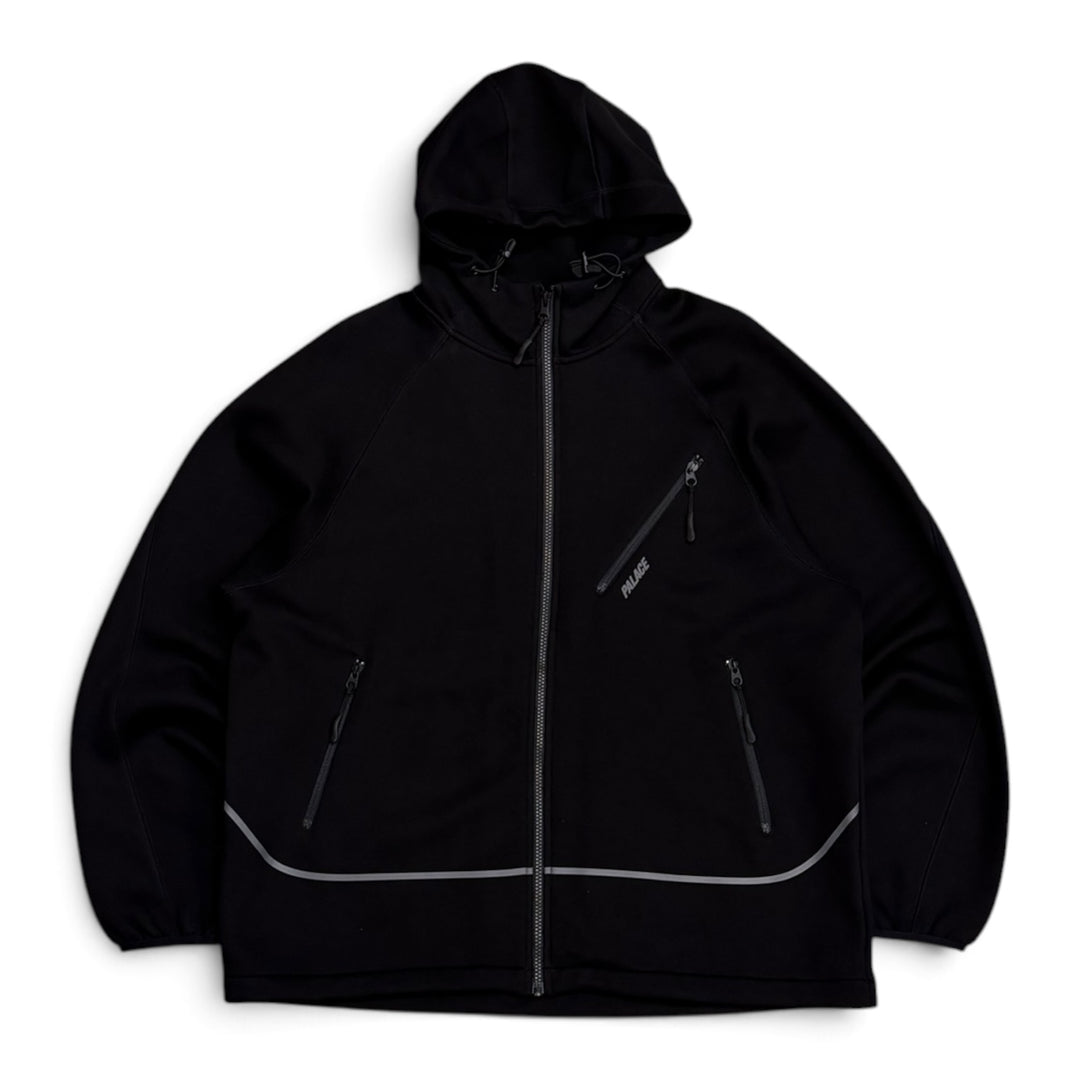 Palace Sporty Zip Hood Tracksuit Set Black (L)