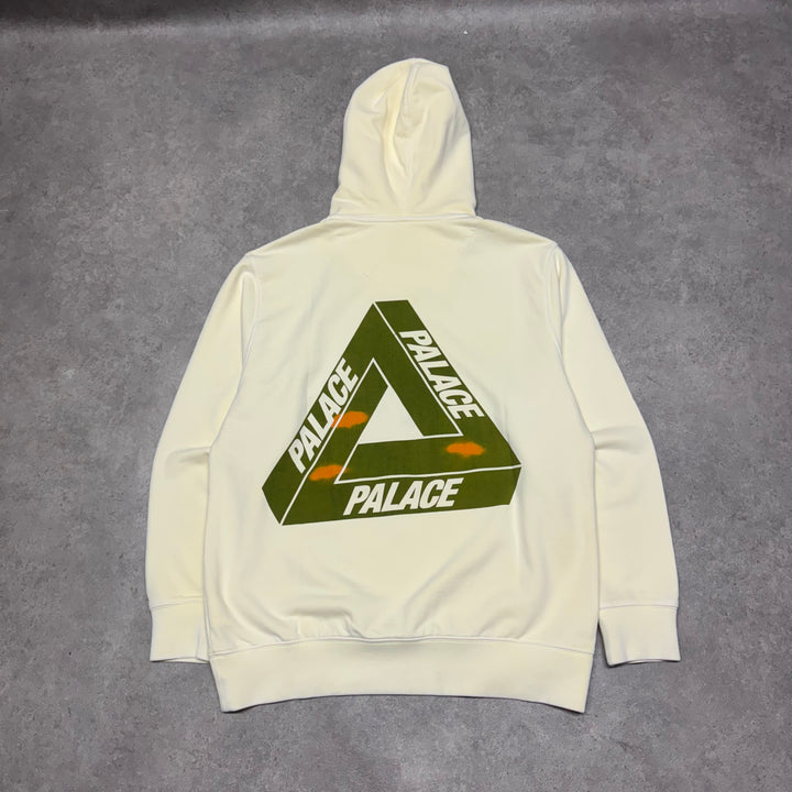Palace Reacto Cream Hoodies (M)