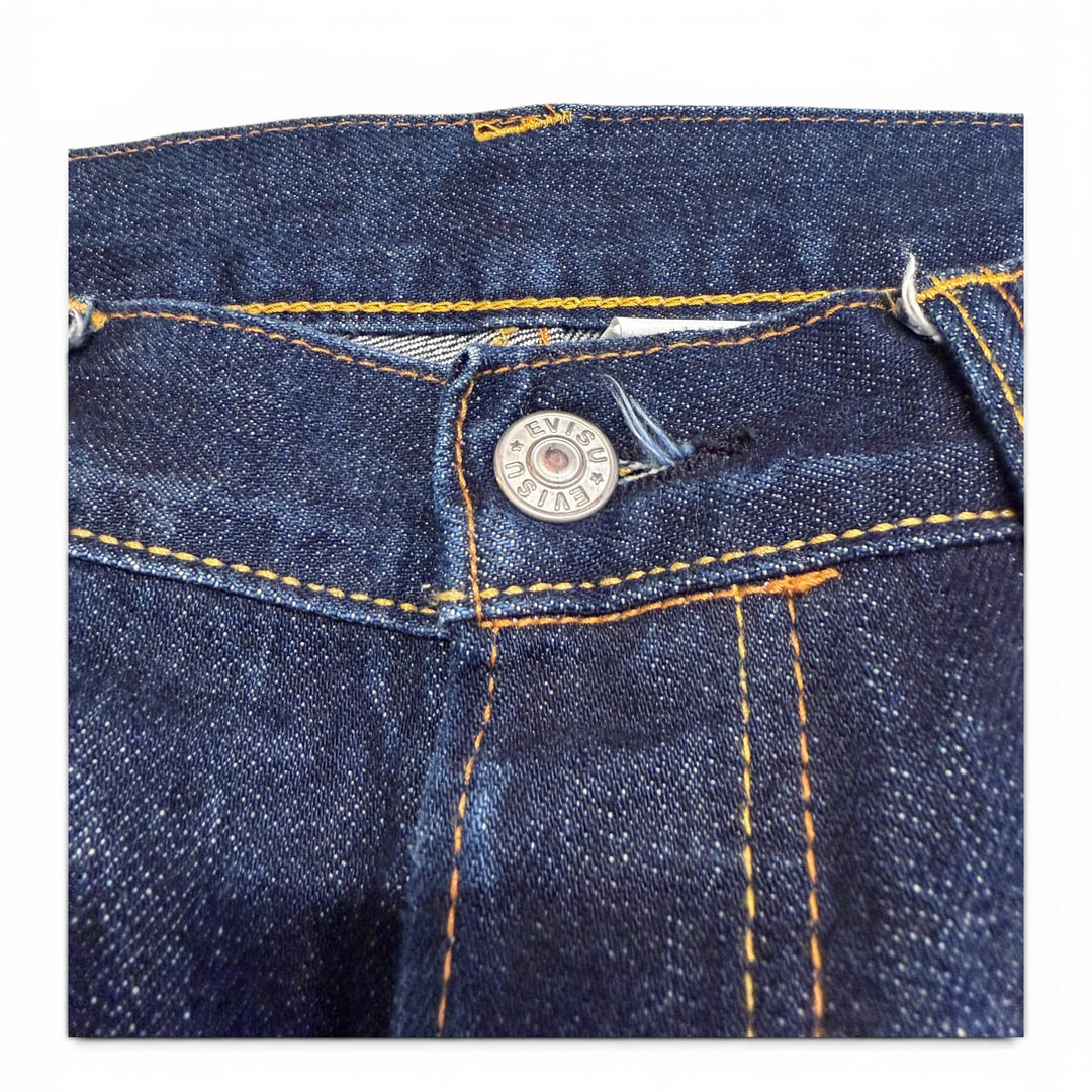 Vintage Evisu Straight Fit Jeans Blue 34"