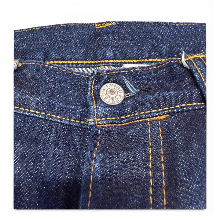 Vintage Evisu Straight Fit Jeans Blue 34"