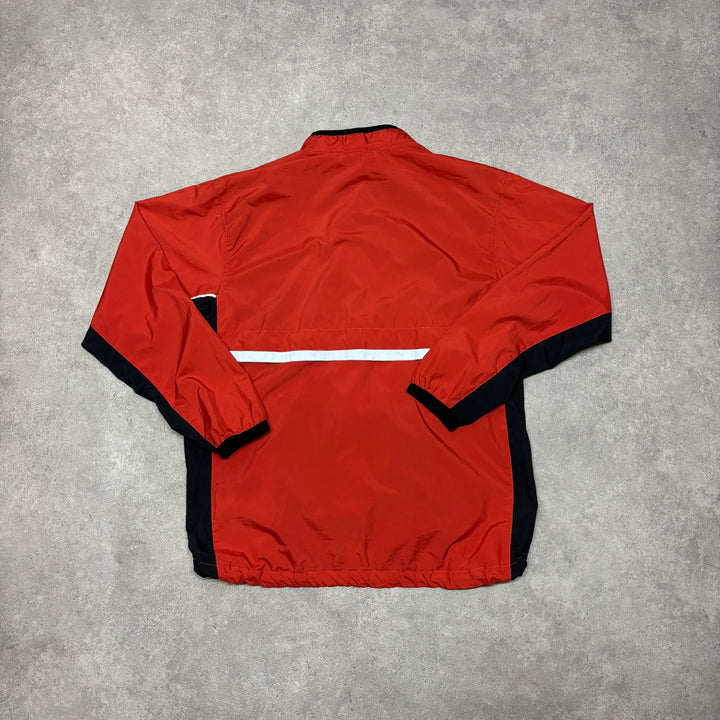 00's Vintage Nike Orange Windbreaker Jacket (M)