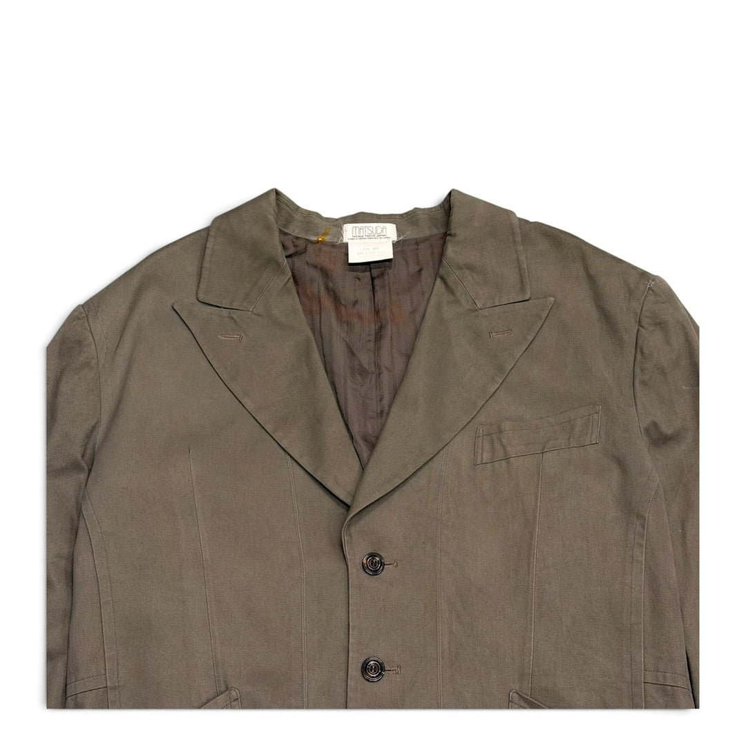Vintage Matsuda Blazer Jacket Light Brown (XL)