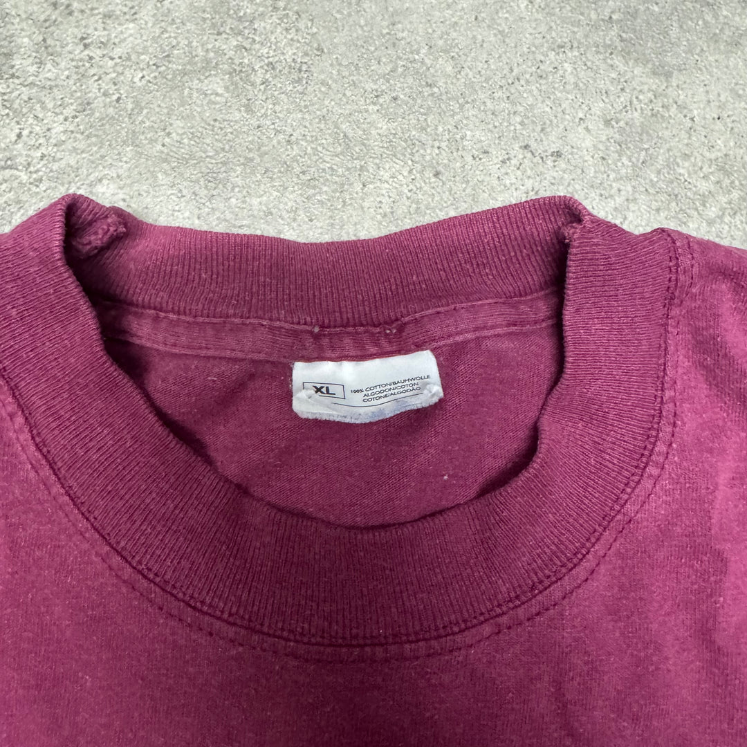 Vintage Blur Burgundy T-Shirt (XL)