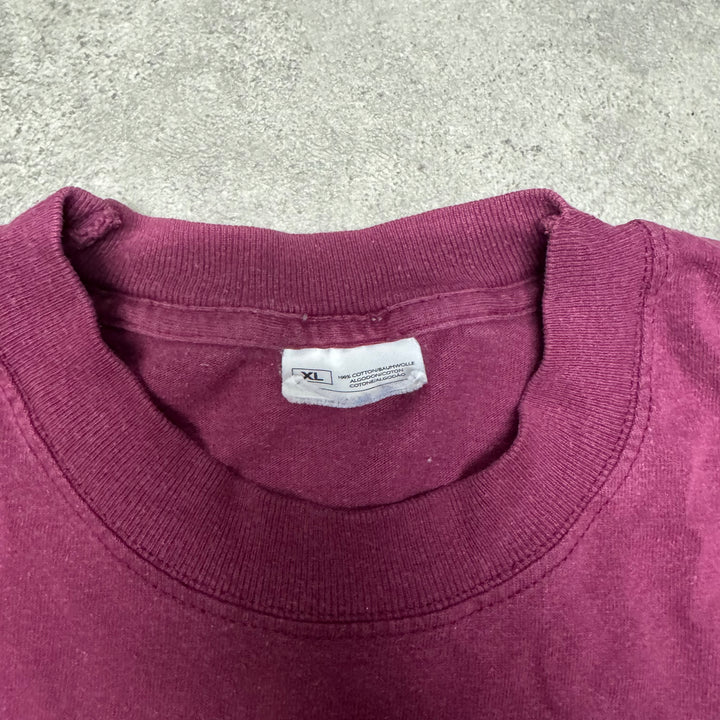 Vintage Blur Burgundy T-Shirt (XL)