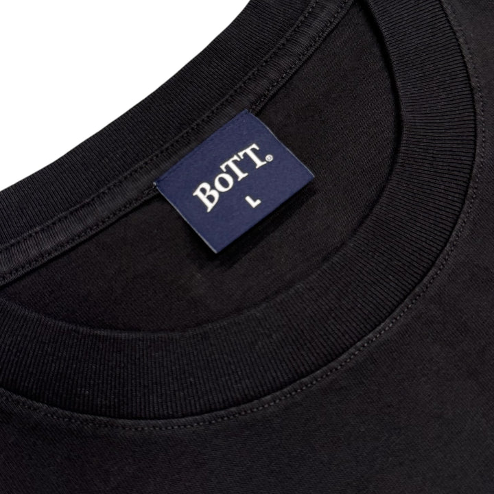 Bott Roll It, Pass It Black Graphic T-Shirt (L)