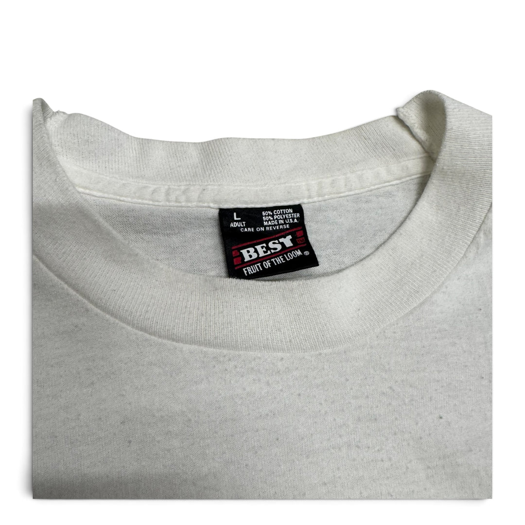 Vintage 90's Lady Luck Casino Graphic T shirt White (L)