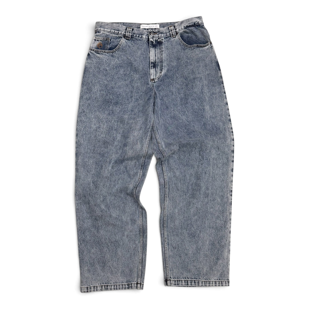 BNWT Polar Skate Big Boy Washed Blue Denim Jeans (XL)